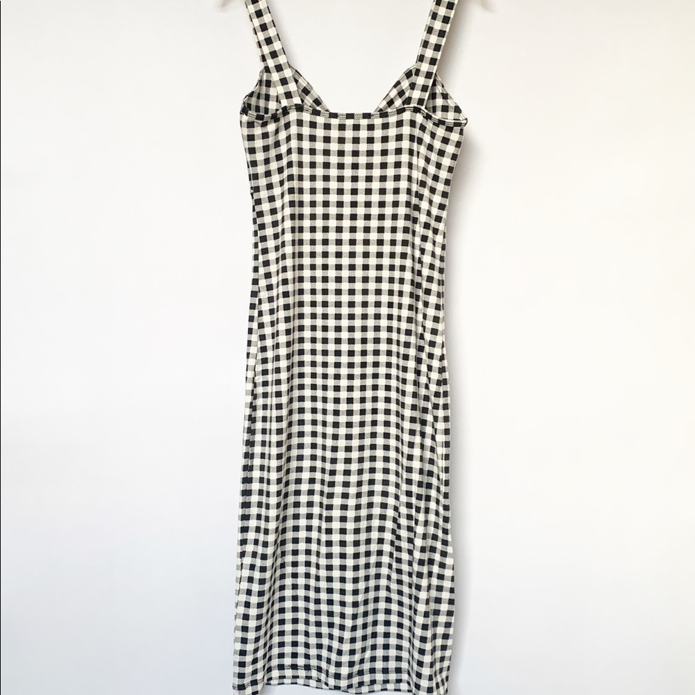 Bodycon Tie Front Dress - Picture 3 of 5